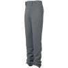 New Easton Adult Men's Quantum Plus Senior X-Large Gray Baseball Pants