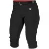 New Easton Womens Mako Pants Black X-Small Softball Pants A164876