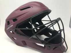 New Other Easton A165402 Elite Adult XL Catcher's Helmet/Mask Maroon/Black