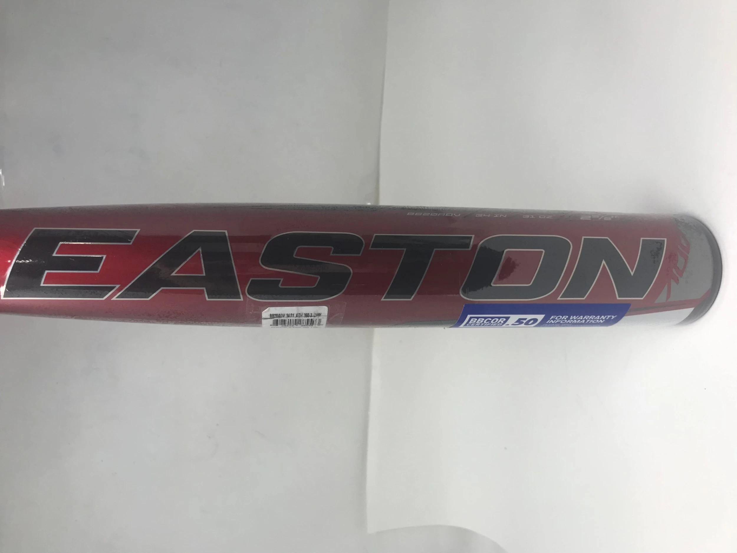 New Other Demo Easton BB20ADV ADV 360 34/31 Adult Baseball Bat 2 5/8" Composite - Image 2