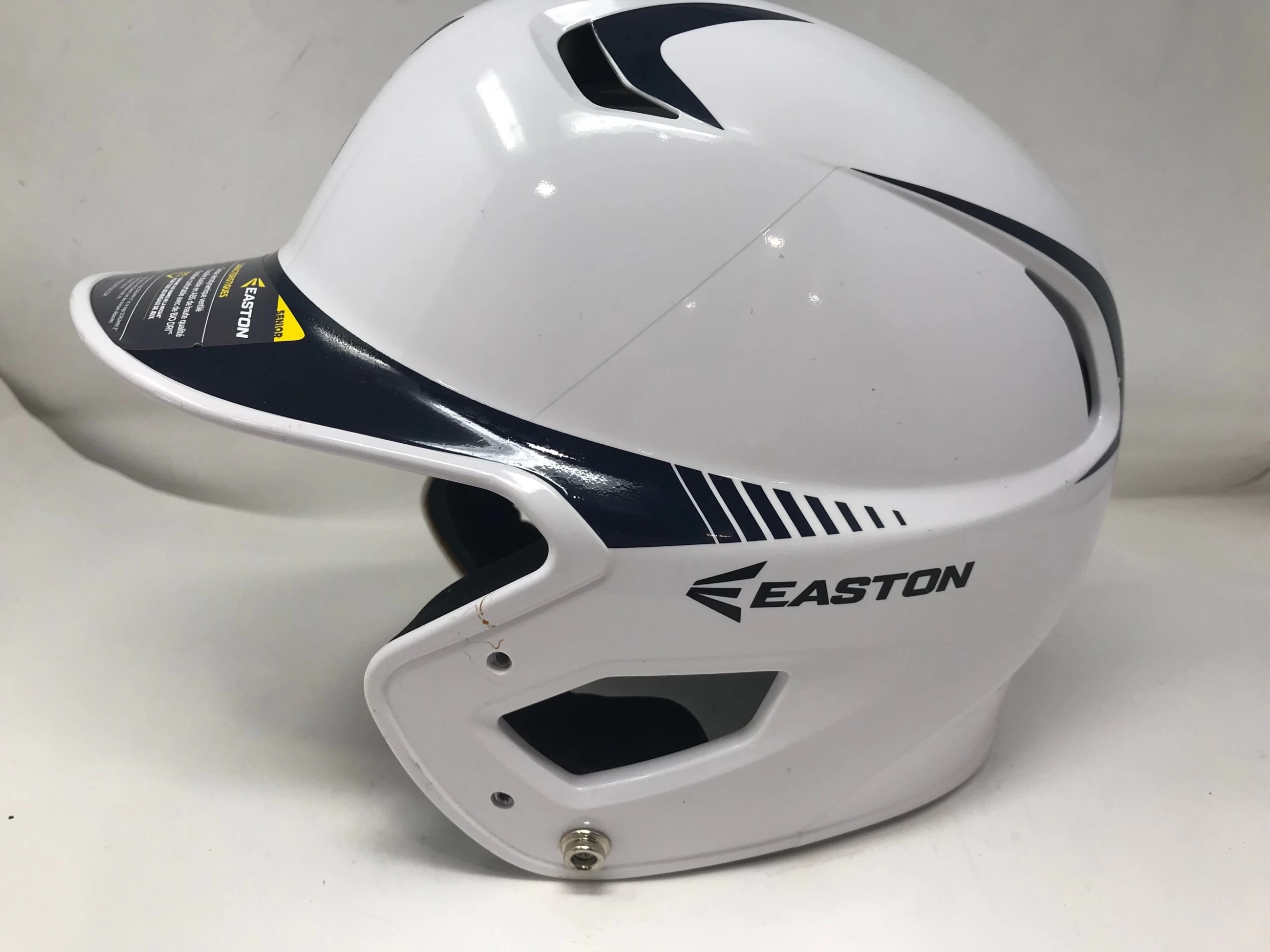 New, Other Easton Z5 2 Tone Senior Fastpitch Batting Helmet 6 7/8 7 5/8 Wht/Nvy - Image 2