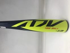 Used, 2022 Easton ADV -13 USA Tee Ball Bat 24/11 2 5/8" Barrel Black/Yellow