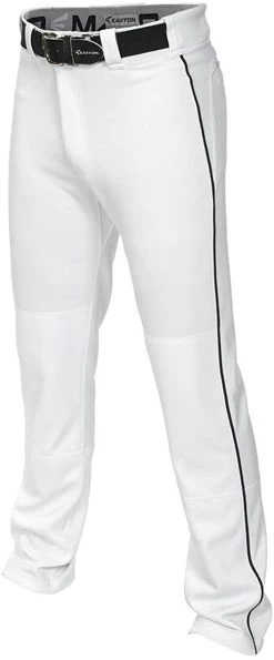 New Easton Baseball Mako 2 Pant Adult Men X-Large White/Black A167100