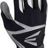 New Easton Z7 VRS Hyperskin Batting Gloves Adult Small Black/Gray