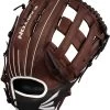 New Easton El Jefe Slowpitch Series JE1400SP 14" RHT Softball Glove Brown/Black