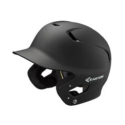 New Easton Z5 Batting Helmet Baseball Black Matte/White Junior 6 3/8" To 7 1/8