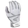 New Easton Z7 VRS Hyperskin Youth Batting Gloves White/Silver Large