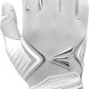 New Easton Ghost Fastpitch Softball Batting Gloves Adult Large White/Gray