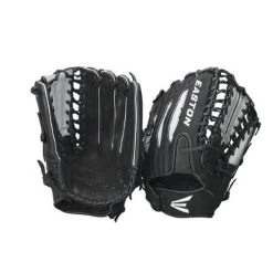 New Easton APB1175 Alpha Series 11.75 Inch Baseball Glove RHT Black/Grey