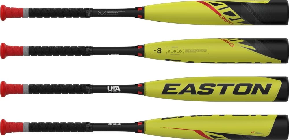 2023 Easton ADV 360 USA Balanced Baseball Bat (-8oz) YBB23ADV8