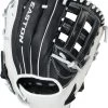 11 Inch Easton Future Elite Series Black/White Youth Infield Baseball Glove FE1100