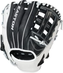 11 Inch Easton Future Elite Series Black/White Youth Infield Baseball Glove FE1100