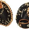 New Easton Professional Collection J70 RHT First Base Mitt 12.75" Black/Tan