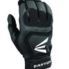 New Easton Youth Vrs Icon Batting Gloves Black/White Small